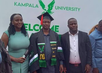 Moses Karangwa Graduates from Kampala University 
