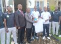 Kyaggwe County Chief (Ssekiboobo), Vicent Matovu Bintubizibu with new New Technical Team