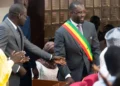 Ousmane Sonko, seen here wearing his parliamentary sash, originally backed Bassirou Diomaye Faye for president in 2024 after he was barred from running himself.