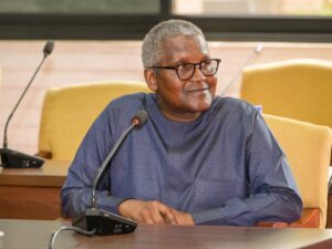 Nigerian businessman Aliko Dangote