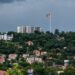Giant Mbuya Flag Redefines Kampala Skyline Amid Debate Over National Priorities
