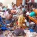 Mothers sit in a maternity ward at a health facility, awaiting care and reflecting ongoing demand for maternal health services.