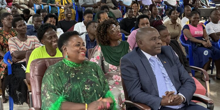 Bishop Dr Samuel and Pastor Margaret Lwandasa attending the Service