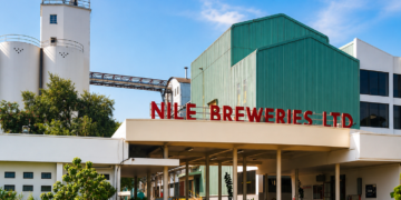 Nile Breweries Uganda facility, one of the country’s major beverage production plants
