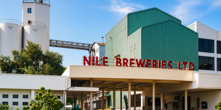 Nile Breweries Uganda facility, one of the country’s major beverage production plants