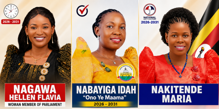 Some of the aspirants who have declared interest in the forthcoming Kalangala District Woman MP by-election.