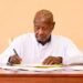 President Museveni assents to the Protection of Sovereignty Act, 2026 at State House, formally enacting the new legislation into law.