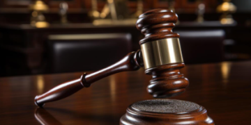 Courtroom gavel