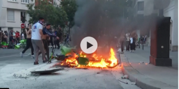 More Than 400 Arrested After PSG Champions League Celebrations Turn Violent