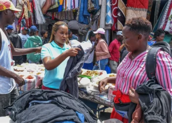 Gikomba Market in Nairobi is one of East Africa’s largest and busiest centres for second-hand clothing trade.