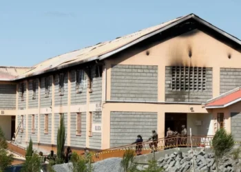 The fire is believed to have started on the first floor of the dormitory before spreading through the building.