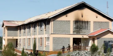 The fire is believed to have started on the first floor of the dormitory before spreading through the building.
