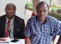 DEO Rashid Kikomeko and Hajj Ahmed Kakande