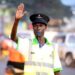 KCCA enforcement officers supervise traffic operations within Kampala’s Central Business District.