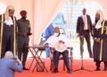 President Yoweri Museveni after delivering the 2026 State of the Nation Address at Kololo Ceremonial Grounds on Thursday.