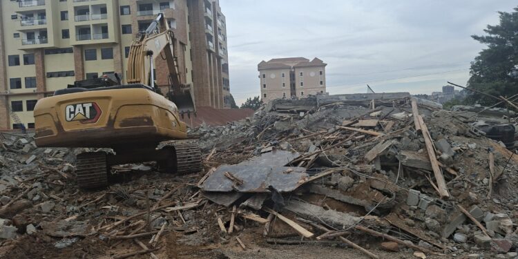 Kisasi collapsed building