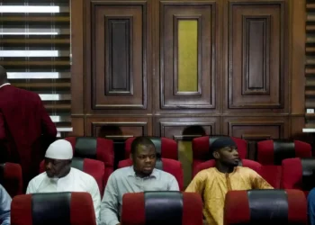 Five men stood trial, but only four were sentenced after one was acquitted.