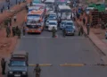Thousands of commuters were stranded for hours in Nairobi after security officers blocked public transport vehicles from accessing the city centre.