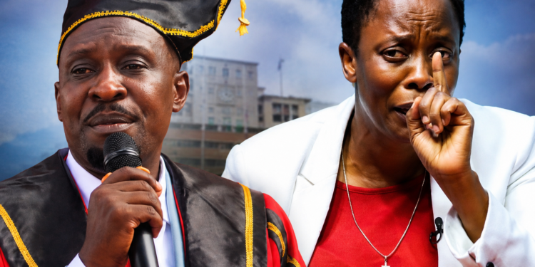 Mukono Municipality MP Betty Nambooze Bakireke and Mayor Robert Peter Kabanda at the centre of escalating political tensions within Mukono’s opposition leadership.