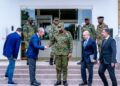 Gen. Muhoozi meeting Turkish delegation firm.