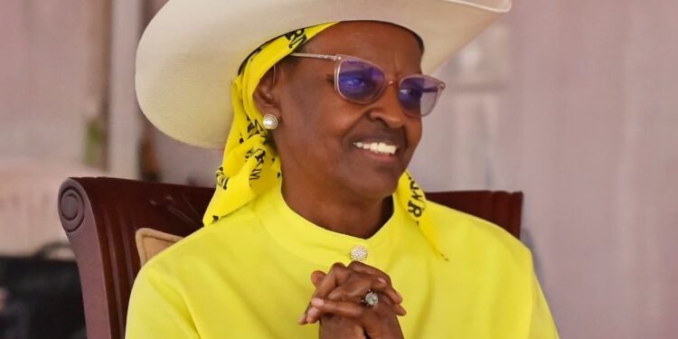Janet Museveni shared on X —expresses gratitude to Ugandans for prayers following her recovery from a serious health scare, attributing her survival to divine intervention.