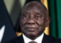 South African President Cyril Ramaphosa