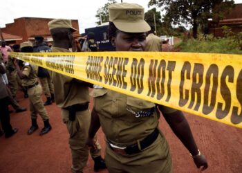 Police at Crime Scene