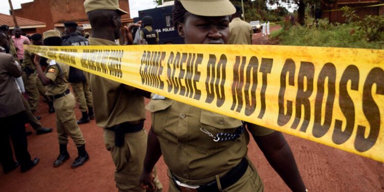 Police at Crime Scene