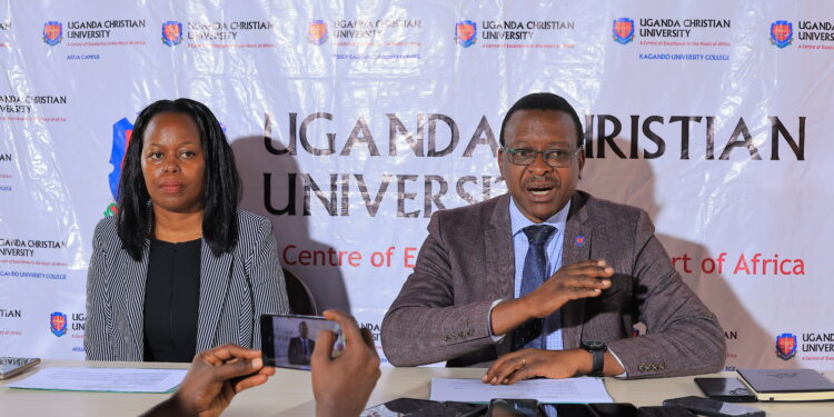 Pof. Napakol and Mr. David Mugawe