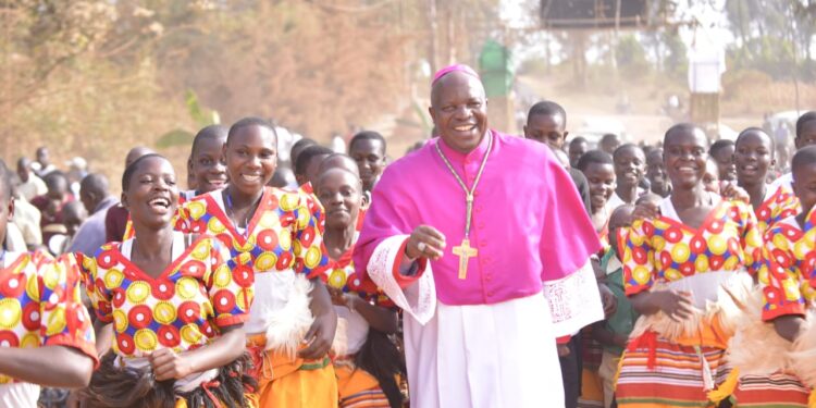 Bishop Jjumba Marks Seven Years of Episcopal Ministry with Thanksgiving Mass
