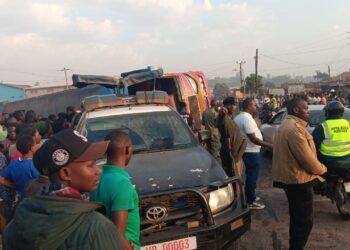 Several Injured After Bus Collides With Train in Mukono