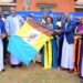 Rt. Hon. Joseph Muvawala the Prime Minister of Busoga Kingdom together with the Stanbic Uganda Holdings staff flagoff the intiative during the launch event at Kyabazinga's palace in Bugembe, Jinja