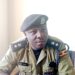 Twaha Kasirye, the Masaka Regional Police Spokesperson, speaking to New Vision. Photo by Davis Buyondo.