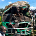 Rescue efforts continue at the scene of a devastating road crash after a passenger bus was left extensively damaged following a collision.