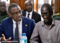 Minister for Defense and missing Sam Mugumya. Merged Photo.