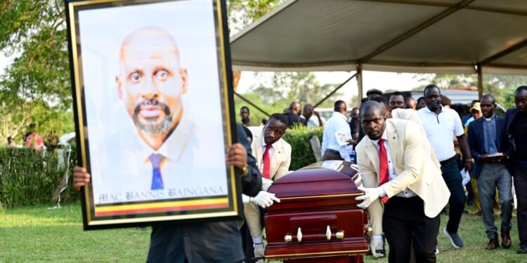 Presidency Bids Farewell To Deputy RCC Mark Baingana At Burial