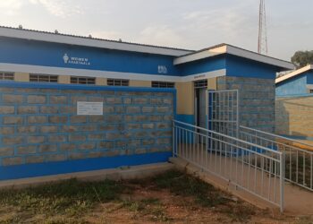 Sanitary facilities at Goma Health Centre III in Mukono Municipality, one of the institutions that has benefited from Water For People’s sanitation interventions.