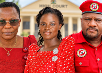 From left: Abdallah Kiwanuka, Betty Nambooze and Harriet Nakwedde, whose election victories are being challenged in the High Court in Mukono.