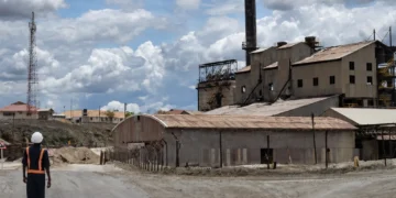 The factory in Kenya's Magadi is Africa's leading producer of natural soda ash