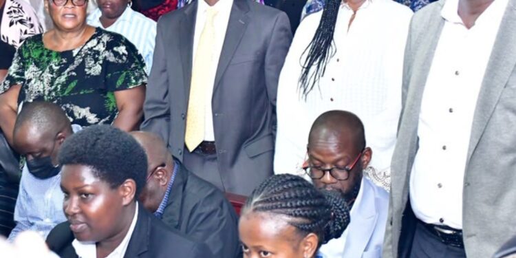 Patience Rwabogo, daughter of President Yoweri Museveni, and her husband, Odrek Rwabwogo, appear before the Anti-Corruption Court in Kampala on Thursday.