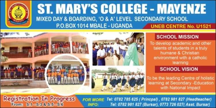St. Mary’s College Mayenze Announces 50% Fee Relief For Bright, Talented And Vulnerable Students