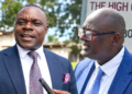 MP Tebandeke and Kiiza, the petitioner.
