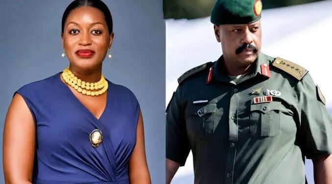 I Can Never Attack You My Brother! Justine Nameere Apologises To Gen Muhoozi After He Threatened To Remove Her From Cabinet