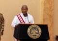 President Yoweri Museveni addresses the virtual celebrations to mark Uganda’s 64th Independence Day at State House, Entebbe.