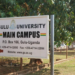 Gulu University's main campus in Laroo-Pece Division, Gulu City, where university officials and security agencies are seeking measures to improve student safety.
