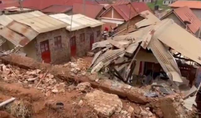 Four Dead as Perimeter Wall Collapses on Houses in Bweyogerere